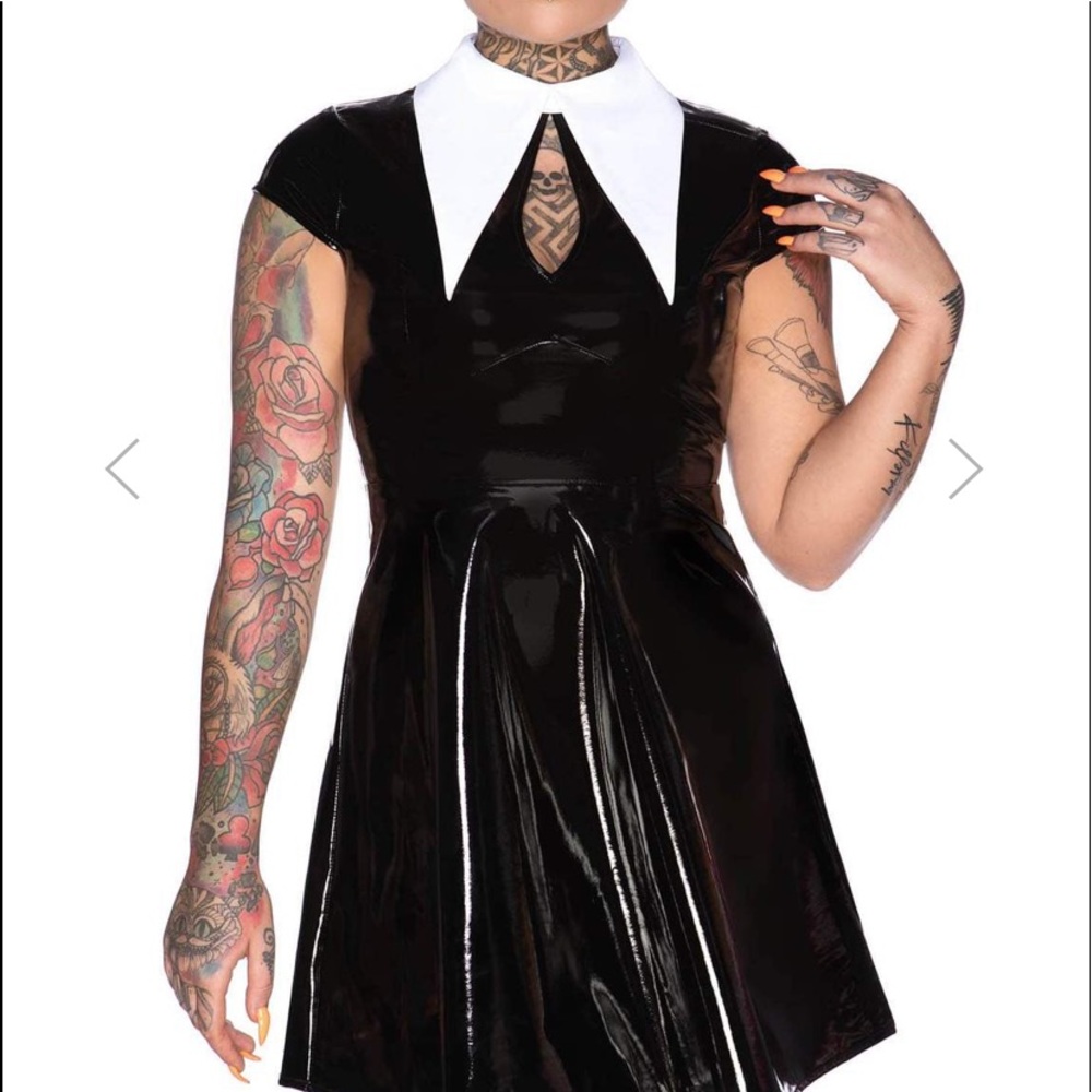 Killstar Gloss Hex Dress. XXL